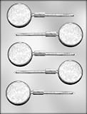 CK Products 2-Inch Plain Flat Circle Chocolate Mold