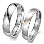 KONOV Jewelry Mens Womens Hearte Stai...