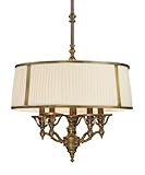 IMAGE OF ELK Lighting 11057-5 Williamsport 5 Light Single Tier Chandelier Vintage Brass Patina