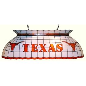 Texas UT Longhorns 42 BILLIARD POOL TABLE LIGHT LAMP
