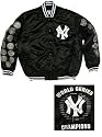 New York Yankees MLB Shadow Satin World Series Jacket