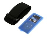 Samsung MP3 YP-K3 Silicone Case with Arm Band-Blue