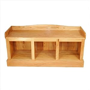 Moro Bench Finish: Natural Clear Finish by