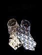 Silk Painter's Tie Frida Kahlo Two Fridas in White