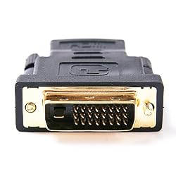 DVI 24+1 (DVI-D) Male to HDMI Female Adapter