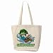 Tote Satchel Bag (2-Sided) of Comedic Gone Fishin' (Gone Fishing)