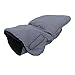 Mightyhand Extra Thick Stroller Hand Muff Winter Waterproof Anti-Freeze Gloves for Parents and Caregivers (Gray)