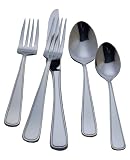 Reed & Barton EveryDay Unison 18/10 Stainless Steel 45-Piece Flatware Set, Service for 8