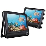 New High Quality Coby Tfdvd9952 9 Inch Dual Screen Tablet Dvd System 2 Headrest Mounting Bags 2 Stereo Earphones (PERSONAL AUDIO)
