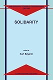 Solidarity (Philosophical Studies in Contemporary Culture)