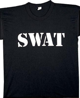 6614 "SWAT" Official Issue Double-sided Raid T-Shirt (X-Large)