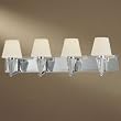 Minka Adamas 4 Light Chrome Vanity Bath 3264-77