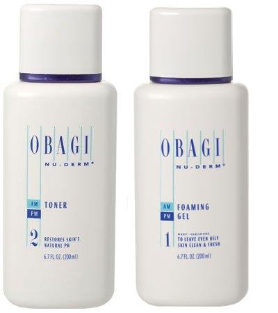 Obagi Nu-derm Foaming Gel and Toner (200ml) ***Sale***