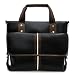 Designer Inspired Men's Ambassador Handbag - Black