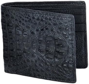Genuine Black Caiman Skin Wallet