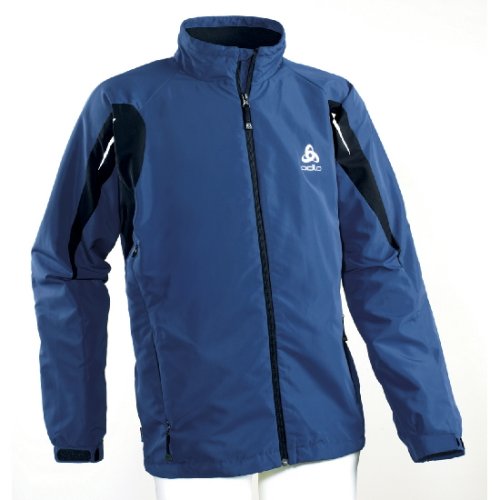 Odlo Langlaufjacke Männer, blau/schwarz