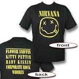 Nirvana Smile Band T-Shirt, schwarz