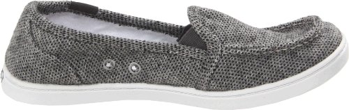 Roxy Women's Lido Slip-On Fashion Sneaker,Grey/Black/Silver,8.5 M US Roxy Women's Lido Slip-On Fashion Sneaker,Grey/Black/Silver,8.5 M US