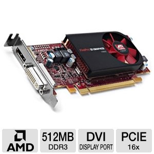ATI FirePro V3800 512MB DVI/DisplayPort PCI-Express Workstation Video Card 100-505607 - Retail
