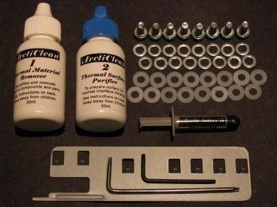 Xbox 360 XCLAMP Repair Kit - 3 Red Light X-Clamp Fix w/ 3.5g Arctic Silver 5 & Opening Unlock Toolkit with ArctiClean 60ml Kit (includes 30ml ArctiClean 1 and 30ml ArctiClean 2)