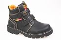 Woodstone, Jungen Stiefelette, schwarz, RENO Art. 32599