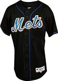 New York Mets Alternate Black Authentic MLB Jersey