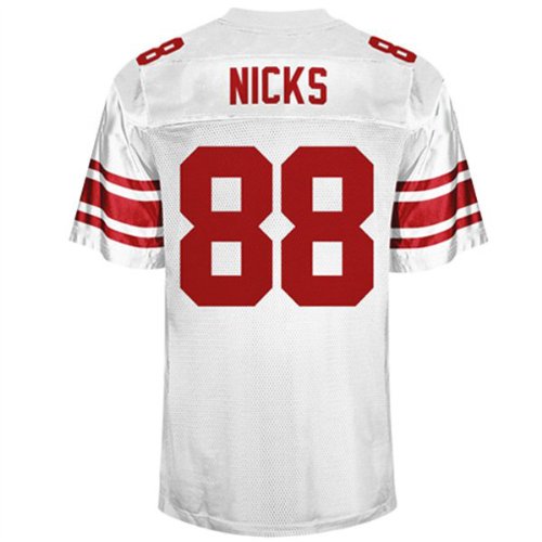 NEW York Giants #88 Hakeem Nicks White Jerseys Authentic Football Jersey Size 48-56 (Please Select the Size When You Order, Can Do Drop Shipping)