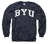 BYU Cougars Navy Arch Crewneck Sweatshirt