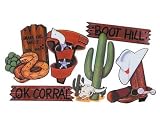 Wild West Party Cutouts | Western Cutouts (Pk 6)