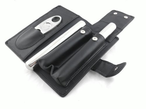 Ciguru cgf001 cigar gift set leather pouch case includi…