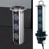 Powerdock Worktop Pull Up Power Sockets