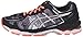 ASICS Women's Gel Kayano 22 Running Shoe, Black/Flash Coral/White, 8.5 M US