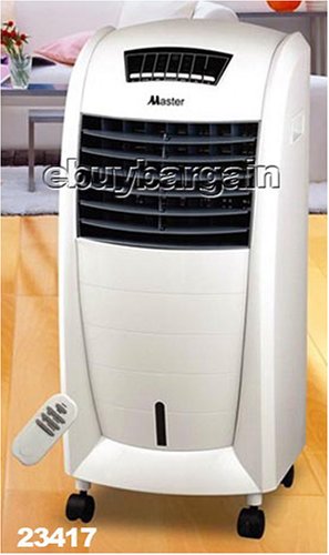 AIR COOLER Evaporative Portable LOOK for the MASTER Logo....There are many copies but do not compare to the quality of a true MASTER Air Cooler...We a
