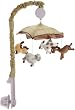 Kids Line Animal Acres Musical Mobile, Green/Brown