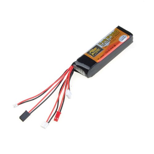 11.1V 8C Li-poly Li-Po RC Battery for JR Transmitter