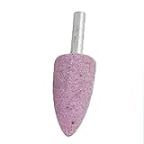 uxcell　マウントポイント　研削　研磨　軸付砥石　金属シャンク　テーパヘッド　20mmダイヤ　5個