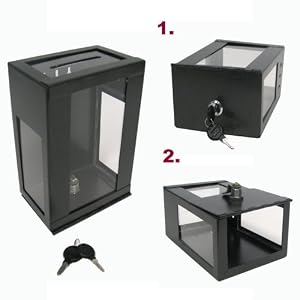 Toke Box with 4 Clear Acrylic Sides