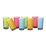 CreativeWare Etched Set of Eight 24 Ounce Polycarbonate Tumblers