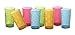 CreativeWare Etched Set of Eight 24 Ounce Polycarbonate Tumblers