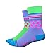 DeFeet Aireator Mash Up Socks, Lavender, Large