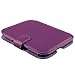 eForCity Leather Case for Barnes and Noble Nook Simple Touch with GlowLight , Purple