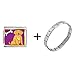 golden_retriever46golden retriever - Golden Retriever Dog Italian Charm Bracelet