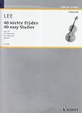 40 Leichte Etueden Op 70. Violoncello