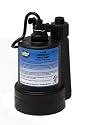 Superior Pump 91025 1/5 HP Thermoplastic Submersible Utility Pump
