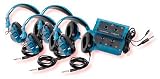 Califone 2924TLC-BL 4-Headphone Listening Center in Blue