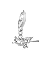 Sterling Silver CARDINAL Charm