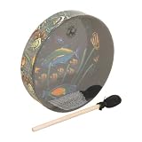 Remo OCEAN DRUM - 12 &acute; x 2 1 / 2 &acute; FISH - B000SN9IB6
