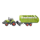 SIKUファーマー クラース トラクター 干草ローダー付 1/87 SK1846