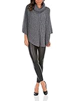 La Belle Parisienne Poncho Liliane (Gris)