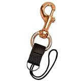 Innovative Split-Ring Connector 4-1 4 Inch Brass Bolt Snap Blue